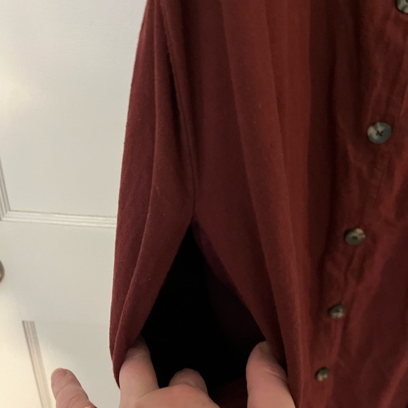 Madewell (Re)sponsible Bubble-Sleeve
Button-Front Midi Dress XXL - Picture 9 of 11